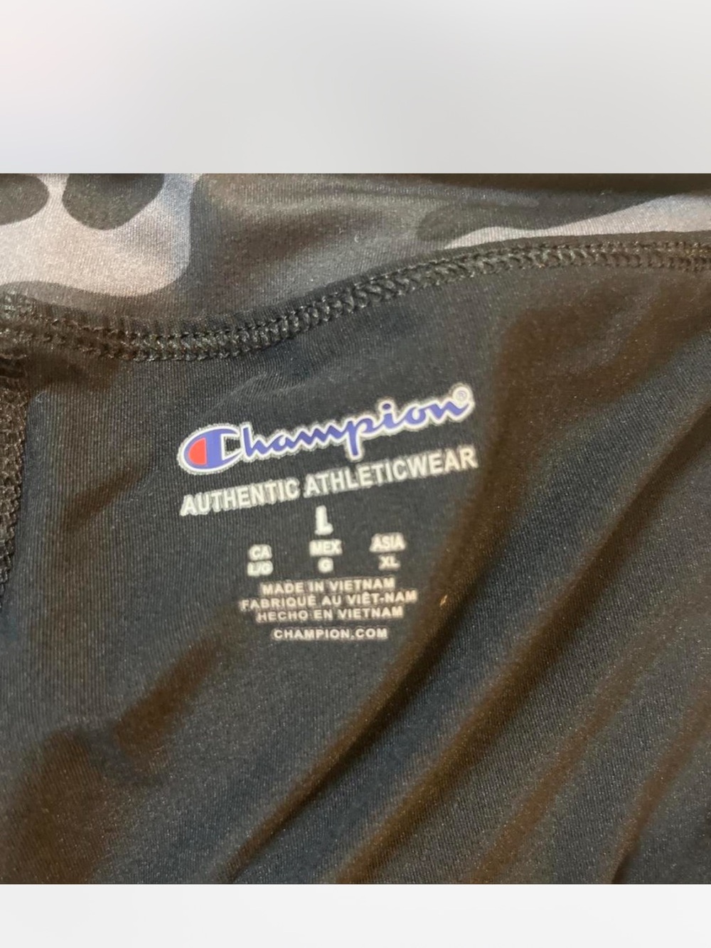 Champion Women's Camouflage Skort in Black and Gray - Picture 3 of 3